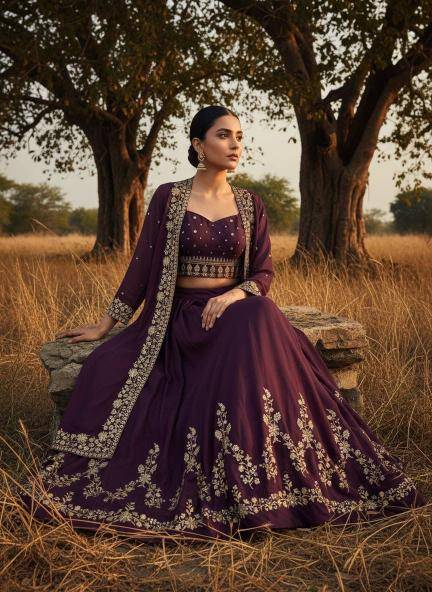 INDOWESTERN VF 227 GEORGETTE Lehenga choli bulk order suppliers in pune